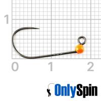 Форелевые джиг-головки OnlySpin Decoy AH-12 безбородые #8 0.2gr оранжевый 3шт