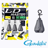 Груз Gamakatsu Leaderless Downshot Master Namari Fat Sinker Lead 10gr 3шт