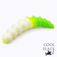 Мягкие приманки Cool Place Big Junior 43mm сыр 26 белый/лимон/зеленый