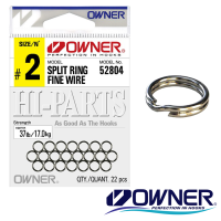 Заводные кольца Owner 72804 Split Ring Fine Wire #01 (24шт в уп)