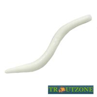 Мягкие приманки Trout Zone Wake Worm 2 White 11шт