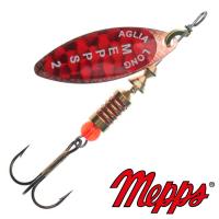 Блесна вертушка Mepps Aglia Long Redbo 2 CU 7gr Медь