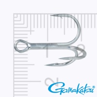 Крючки тройные Gamakatsu Treble S-RB Silver #5 6шт