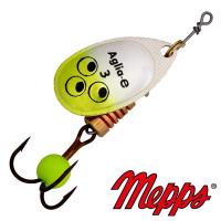 Блесна вертушка Mepps Aglia-E 3 6.5gr Chartreuse Bright