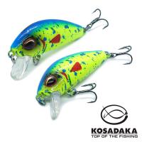 Воблер Kosadaka L-Minnow XS 45F BKK