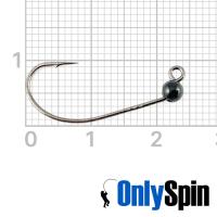 Форелевые джиг-головки OnlySpin Decoy MG-3 #6 0.6gr черный 3шт