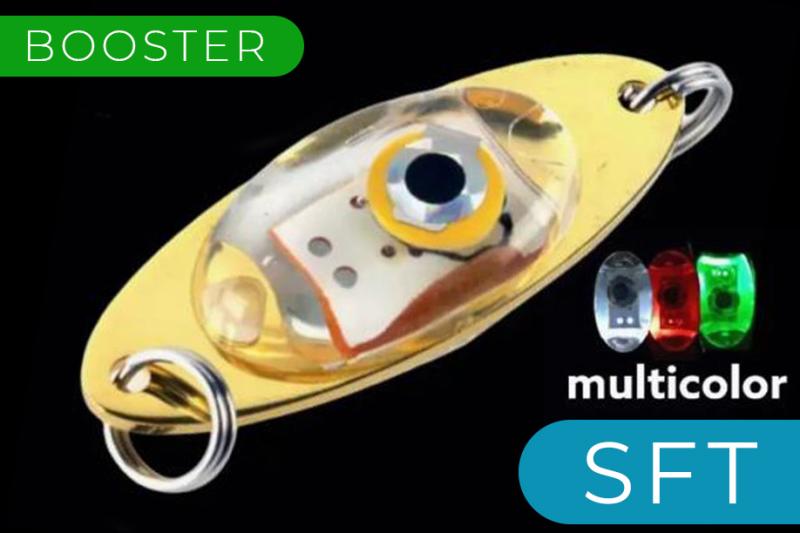 Блесны SFT Booster с LED-подсветкой - повышаем эффективность зимней ловли форели