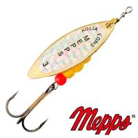 Блесна вертушка Mepps Aglia Long Rainbo 3 OR 11.5gr Золото