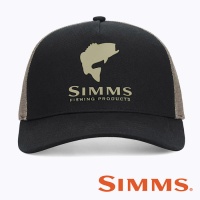 Кепка Simms Double Haul Trucker (Stone Black)