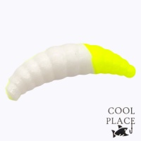 Мягкие приманки Cool Place Maggot 40mm сыр 18 white lemon