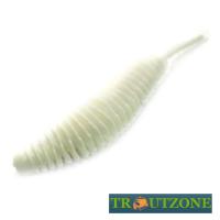 Мягкие приманки Trout Zone Plamp 2.5 White 7шт