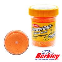 Форелевая паста Berkley PowerBait Cheese #Fluoro Orange/Gltr сыр