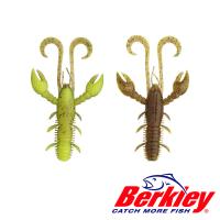 Мягкие приманки Berkley Hollow Craw 70 Brown Chartreuse 8шт