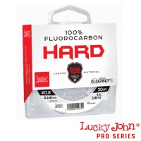 Флюорокарбон Lucky John Fluorocarbon Hard 30m #6 26lb 0.400mm 11.7kg