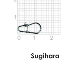 Застежка Sugihara Wide Snap Standart #2 14kg 10шт
