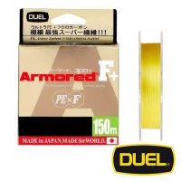 Шнур DUEL Armored F+ 150m golden yellow #0.3 6lb 0.09mm 3kg