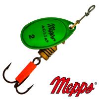 Блесна вертушка Mepps Aglia Platinum 2 4.5gr Vert