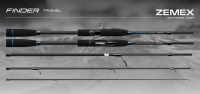Тревел спиннинг Zemex Finder Travel 2.13m 3-15gr 704L