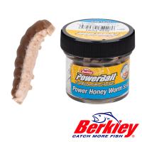 Мягкие приманки Berkley Power Honey Worm 25 Grey Pearl