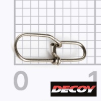 Застежки Decoy SN-20 Areate Snap #00 8kg 10шт