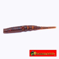 Мягкие приманки Bomber Baits Javastic 25mm 001 UV Motor Oil 15шт
