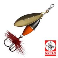 Блесна вертушка Myran Wipp Orange Svart 3gr Guld 6440-02