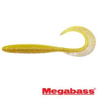 Мягкие приманки Megabass Kemuri Curly 4.5 chart back gold 7шт