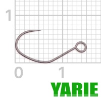 Крючки одинарные Yarie KZ Hook Tate Eye 740 #9 15шт
