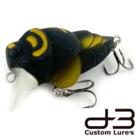 Воблер D-3 Custom Lures Chibi Fukuzemi Shallow 30 07