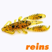 Мягкие приманки Reins Ring Craw Micro 1.5 429 Motor Oil Pepper 14шт