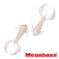Мягкие приманки Megabass Rock Hog 2.5 pearl white 7шт