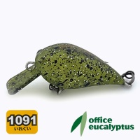 Воблер Office Eucalyptus Mini Kura HF Sparkling Water Melon (1091 color)