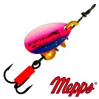 Блесна вертушка Mepps Aglia Rainbow Trout 0 2.5gr