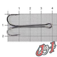 Крючки двойные Jig It Long Double Hooks #2/0 10шт