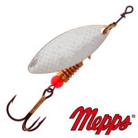 Блесна вертушка Mepps Aglia Long 1+ AG 6gr Серебро