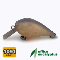Воблер Office Eucalyptus Mini Kura HF Cafe Shredded Glow (1091 color)