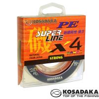 Шнур Kosadaka Super Line PE X4 150m Multicolor 0.18mm 10.1kg