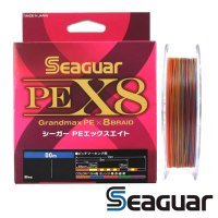 Шнур Seaguar Kureha PE X8 Grandmax 200m multicolor #1.5 26lb 0.205mm 11.8kg