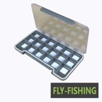 Коробка Fly-Fishing Waterproof Slim Fly Box 100х180х15mm C