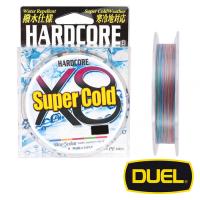 Шнур Duel Hardcore Super Cold X8 300m 5Color #4 60lb 0.34mm 27kg