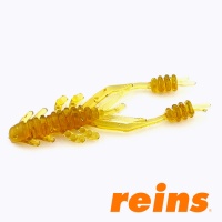 Мягкие приманки Reins Ring Shrimp 2 430 Motor Oil Gold FLK 12шт