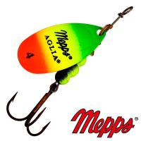 Блесна вертушка Mepps Aglia Fluo 4 9gr Tiger