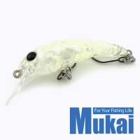 Воблер Mukai Tremo 35MR F Uchouten No.1 Kiyosumi Clear (Uchouten color)