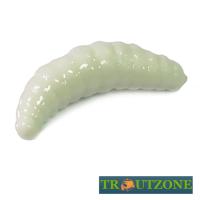 Мягкие приманки Trout Zone Maggot 1.6 White 10шт