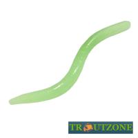 Мягкие приманки Trout Zone Wake Worm 2 Glow 11шт