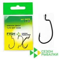 Крючки офсетные Сезон Рыбалки 64015 Lite WM Hook 6 4шт