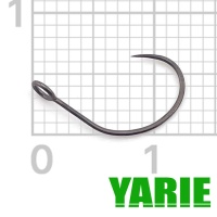 Крючки одинарные Yarie 737 FA Hook #9 15шт