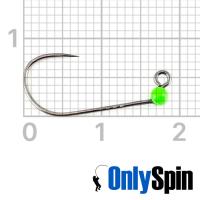 Форелевые джиг-головки OnlySpin Decoy AH-12 безбородые #8 0.15gr зеленый 3шт