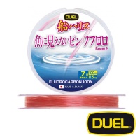 Флюорокарбон Duel Pink Fluorocarbon Fish Cannot See 100m #2 8lb 0.235mm 4kg H4396-SP