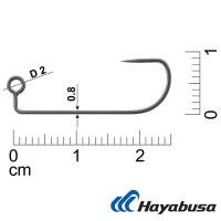 Крючки для джиг-головок Hayabusa JH777-BL #5 20шт